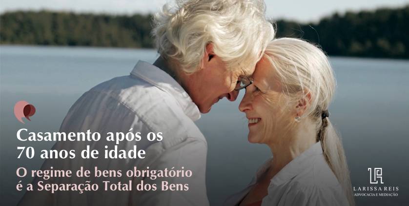 Casamento após os 70 anos de idade.