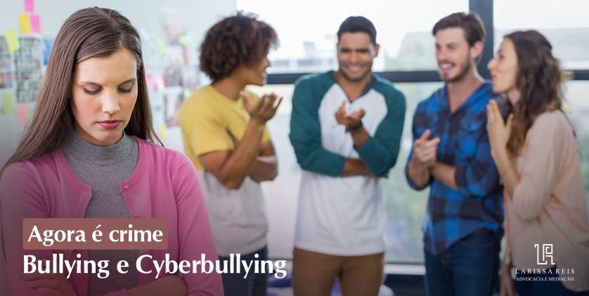 Bullying e Cyberbullying agora é crime.
