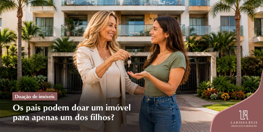 Os pais podem doar um imóvel para apenas um dos filhos?